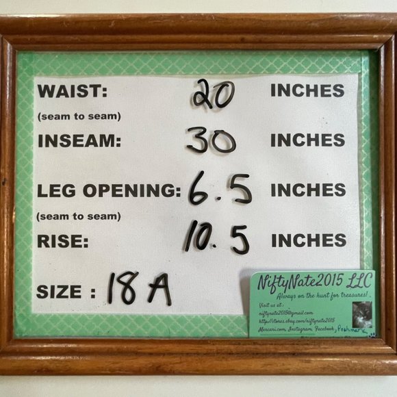 New York & Company women's size 18 average  high rise zip front jeans - Picture 7 of 7